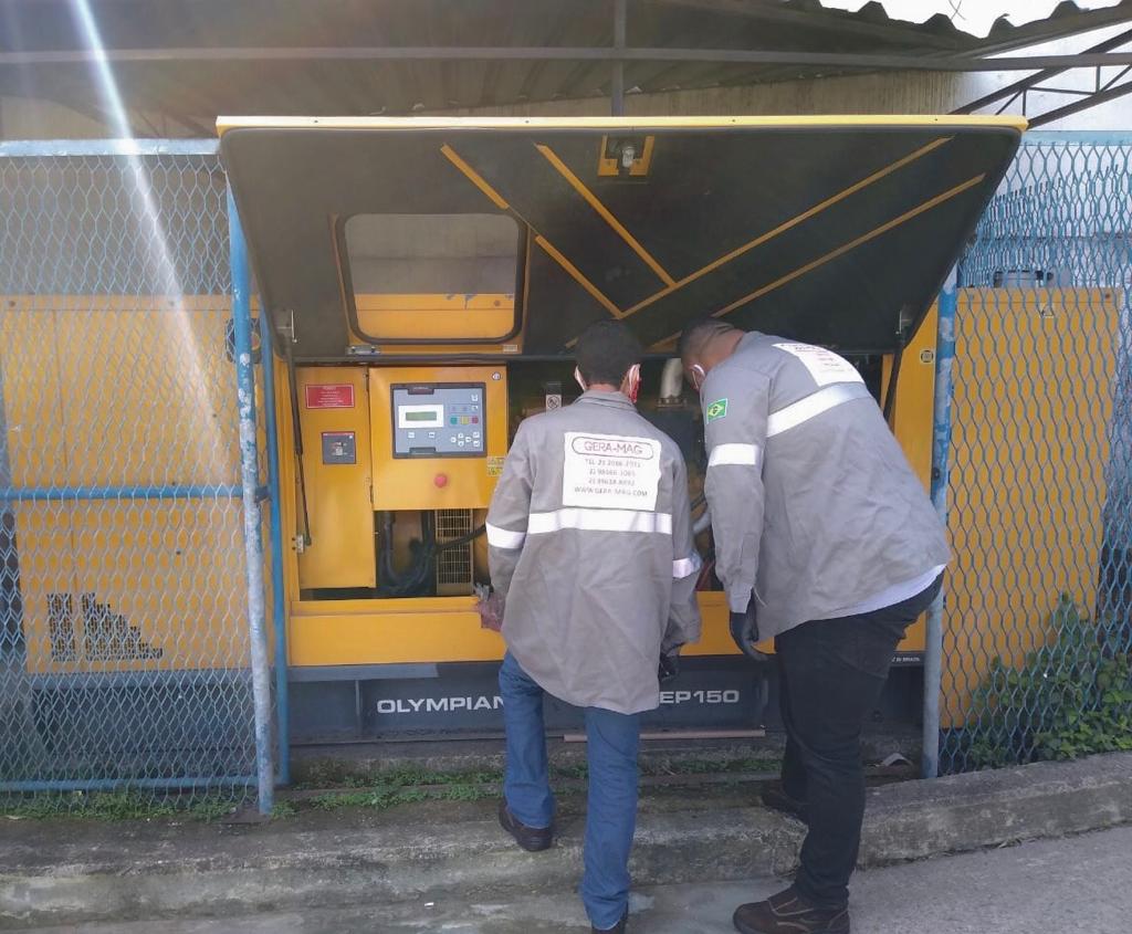 Manutenção Preventiva e Corretiva em Grupos Geradores
